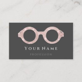 Tarjeta De Visita 100 Gafas Ópticas Opticianas De Cuidado Ocular Ros