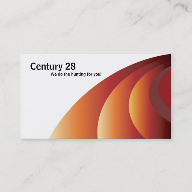 Tarjeta De Visita 100 Rust Rings Mortgage Broker Business Card (Anverso)