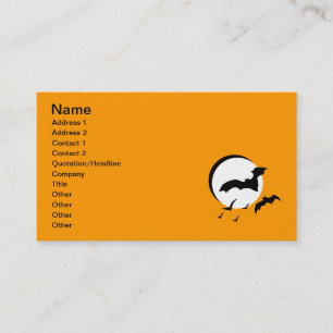 TARJETA DE VISITA 10262006 BAÑOS NEGROS VOLANDO LA LUNA DE LA LUNA 