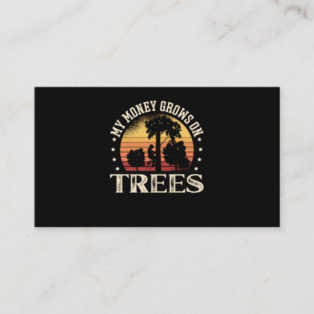Tarjeta De Visita 10.Arborist for a Tree trimmer (Anverso)
