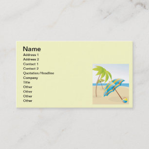 Tarjeta De Visita 1285317288593465528tapices de playa de verano