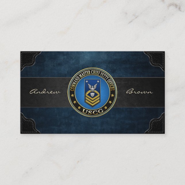 Tarjeta De Visita [154] CG: Contramaestre principal del comando (Anverso)