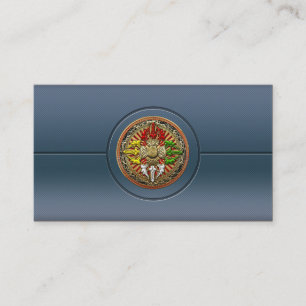 Tarjeta De Visita [154] Dorje Mandala doble tibetano