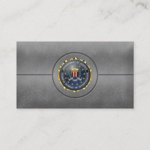 Tarjeta De Visita [154] Edición Especial del FBI