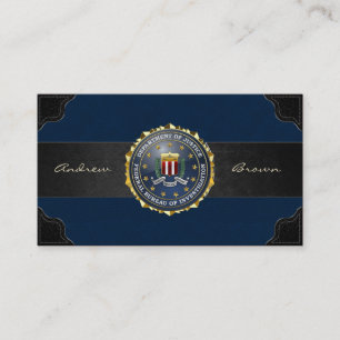Tarjeta De Visita [154] Edición especial del FBI
