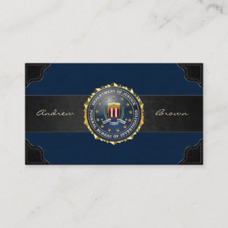 Tarjeta De Visita [154] Edición especial del FBI
