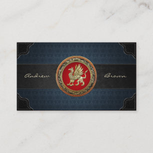 Tarjeta De Visita [154] Grifo de oro sagrado