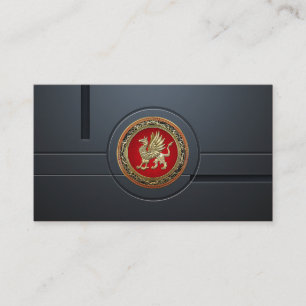 Tarjeta De Visita [154] Grifo de oro sagrado