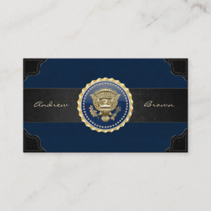 Tarjeta De Visita [154] Insignia del Servicio Presidencial [PSB]