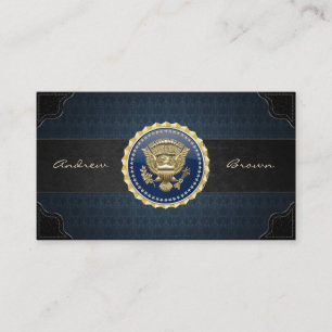 Tarjeta De Visita [154] Insignia del Servicio Presidencial [PSB]