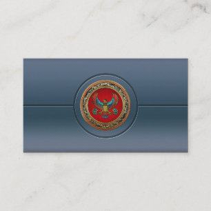 Tarjeta De Visita [154] Trole del tesoro: Halcón egipcio [3D]