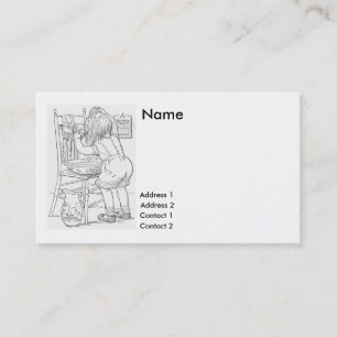 Tarjeta De Visita 1897- el lavarse del bebé posee el pelo en