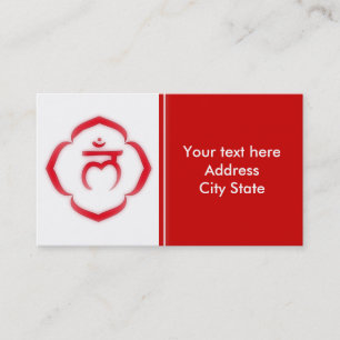 Tarjeta De Visita 1.ª chakra (la raíz)