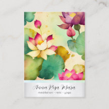 *~* 1 Art Lotus PHOTO Nature Flowers QR AP67