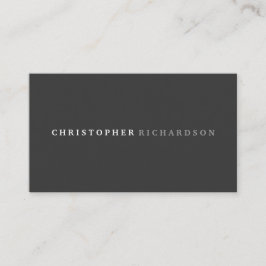 Tarjeta de visita 1 MODERNA y ELEGANTE