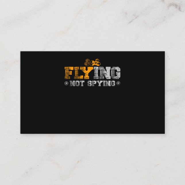 Tarjeta De Visita 22.Drones para un piloto de drones (Anverso)