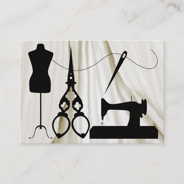 Tarjeta De Visita 2.ª Masía revisada 1A / Moda / Seamstress (Anverso)