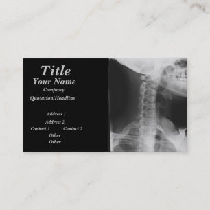 Tarjeta De Visita 2 radiografiados