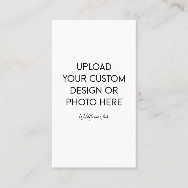 Tarjeta De Visita 2" x 3.5" Small Card - Portrait (Anverso)