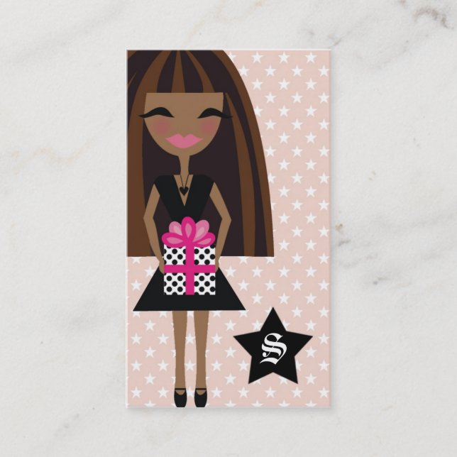 TARJETA DE VISITA 311-A. AMERICAN/STAR/GIFT (Anverso)