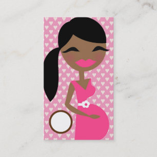 TARJETA DE VISITA 311 AFROAMERICANO ROSADO DULCE DE LETITIA HOTT
