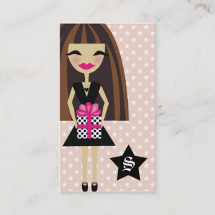 TARJETA DE VISITA 311-BRUNETTE/STAR/GIFT