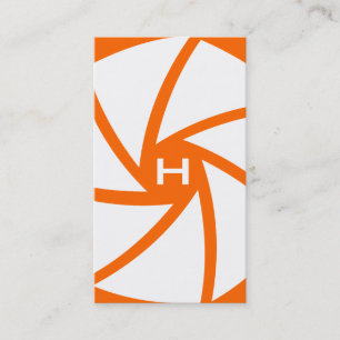 Tarjeta De Visita 311-CAMERA ALISTAN el naranja del   HOTT