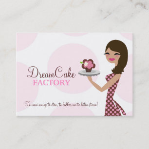 Tarjeta De Visita 311 Carlie el Brunette BusinessCard de Cutie de la