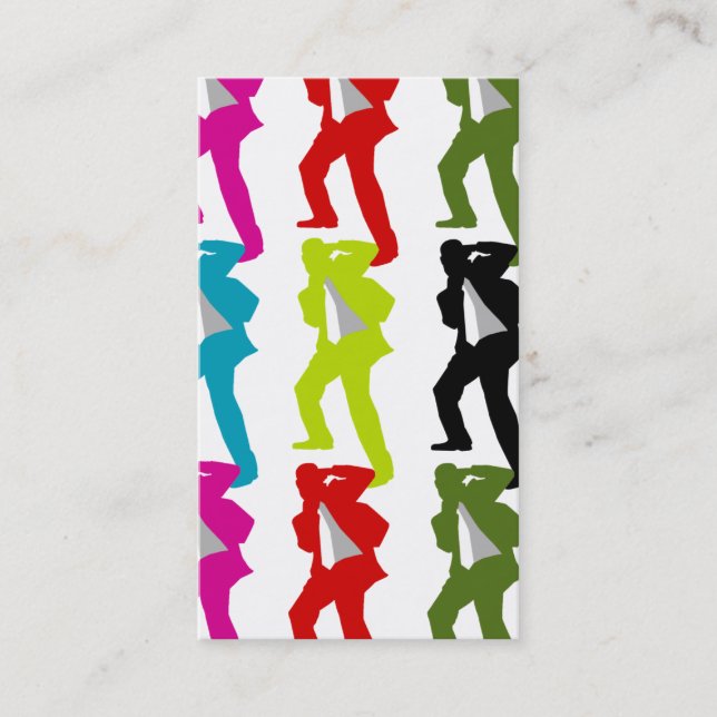 Tarjeta De Visita 311-Caught en el fotógrafo del tiro de la acción (Anverso)