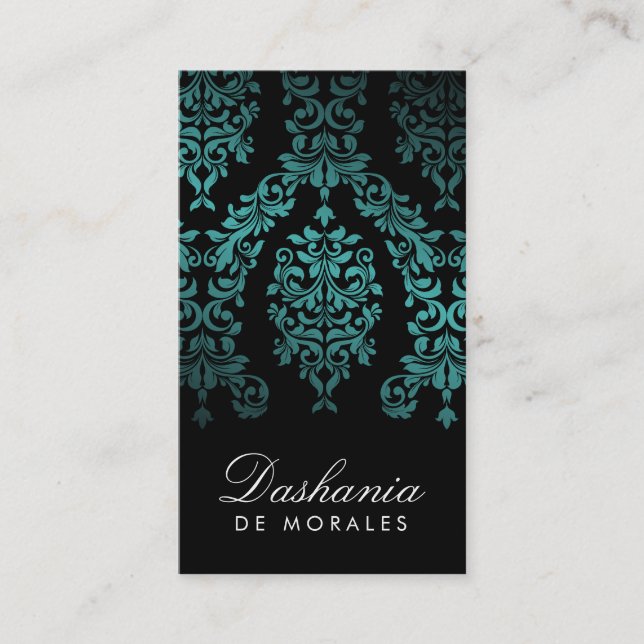 Tarjeta De Visita 311-Dashing jardín del mar del damasco el | en la (Anverso)
