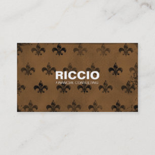 TARJETA DE VISITA 311-FLEUR DE GRUNGE TAN