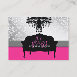 Tarjeta De Visita 311 interiores glamorosos del boutique
