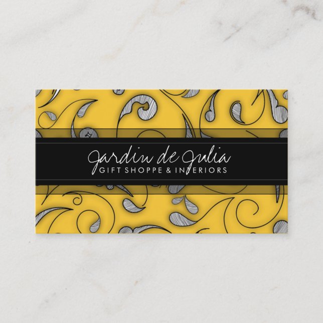 Tarjeta De Visita 311-Jardin de Julia Bee (Anverso)