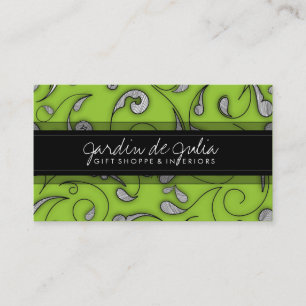 Tarjeta De Visita 311 Jardin de Julia Lime