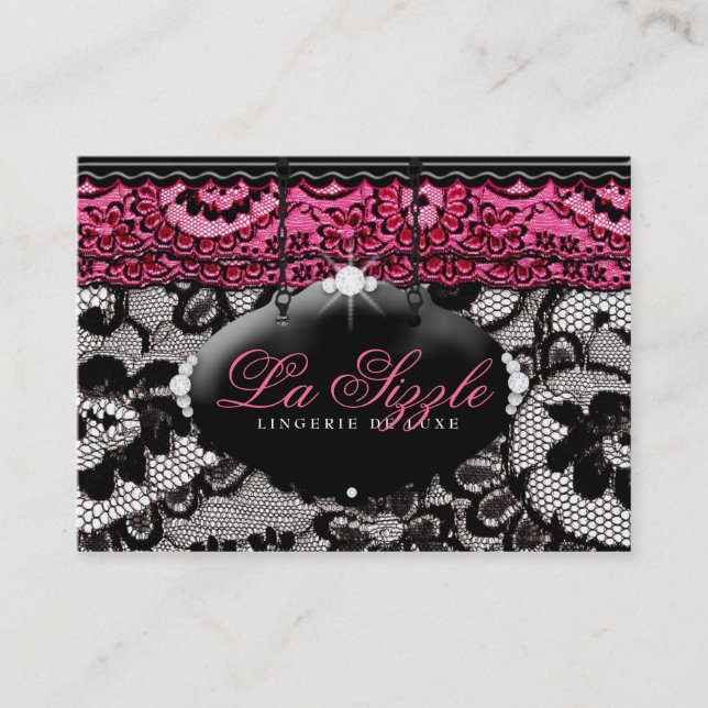 Tarjeta De Visita 311 Lace de Luxe Pink (Anverso)