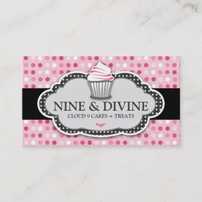 Tarjeta De Visita 311 magdalenas rosadas divinas del lunar (Anverso)