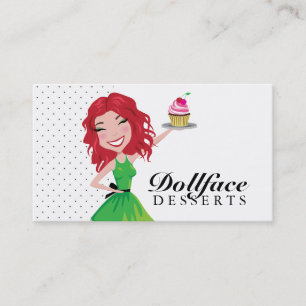Tarjeta De Visita 311 postres Rubie de Dollface