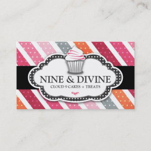 Tarjeta De Visita 311 rayas punteadas divinas