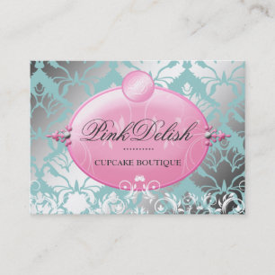 Tarjeta De Visita 311 trullo rosado de la versión 2 de Delish 3,5 x