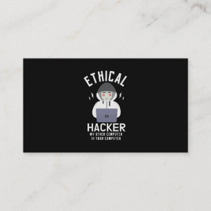 Tarjeta De Visita 39.Ethical Hacker Mi Otra Computadora Es Tu Comput