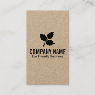 Tarjeta De Visita 3 Leaf   Eco Friendly 2