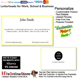 Tarjeta De Visita 3 Modern Yellow Logo Promote Company Brand Name