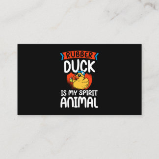 Tarjeta De Visita 40.Rubber duck for a Duck Lovers