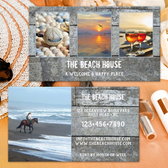 Tarjeta De Visita 4 Fotos Cartera de Alquiler de Wood Beach (Subido por el creador)