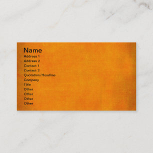 Tarjeta De Visita 5451_sports NARANJA TEXTURA POPSICLE TEXTURA DE FO