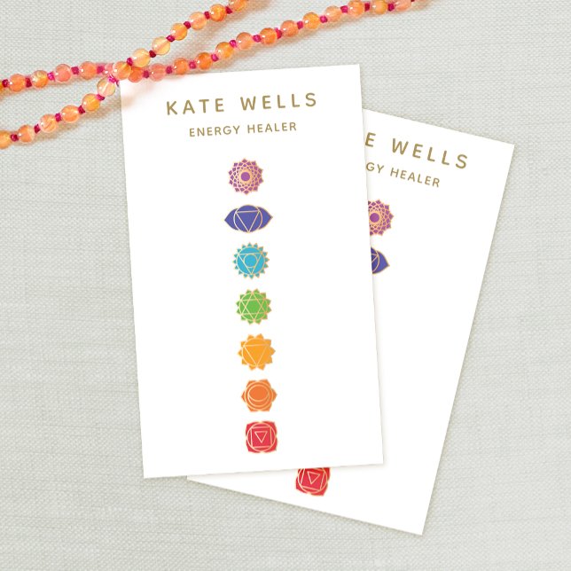 Tarjeta De Visita 7 Chakras Kundalini Yoga Healer (Subido por el creador)