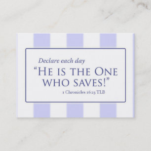 Tarjeta De Visita A.C. GreatisFthfulness, A.C. DeclareEachDay,