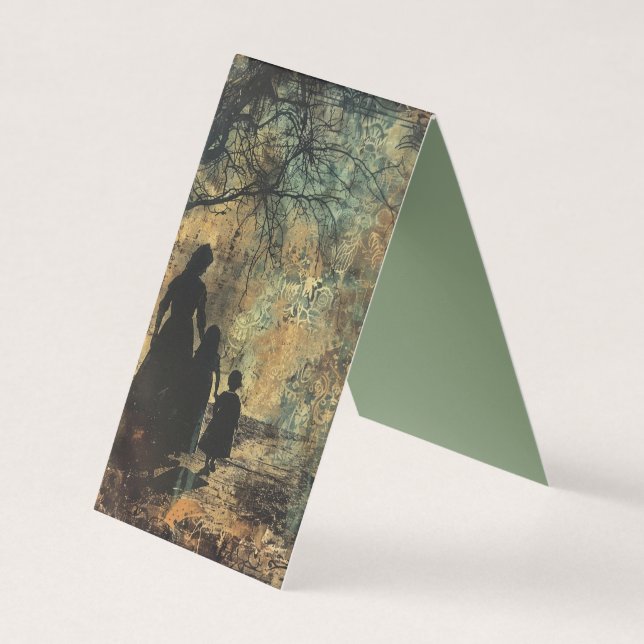 Tarjeta De Visita A Gothic Mother Series Design #9 (Anverso)