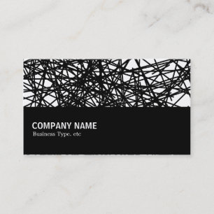 Tarjeta De Visita A medio camino 048 - Líneas al azar