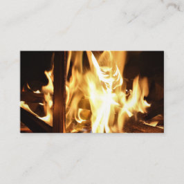 Tarjeta De Visita A través de las llamas